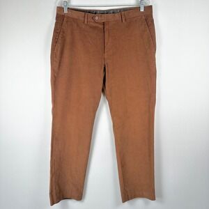 Lauren Ralph Lauren Black Label Pinwale Corduroy Straight Pant Men 34 Academia